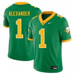 Green Bear Alexander #1 Ducks Jersey | Men High School Football Limited Swen 23582603