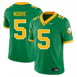 UO Ducks Dante Moore #5 Green Jersey | Premium Embroidery NCAA Football Men Apparel 52991471