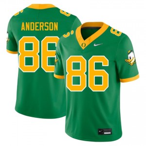 #86 Darrian Anderson UO Green Jersey | Elite Swen Men Player Football Gear 60108365