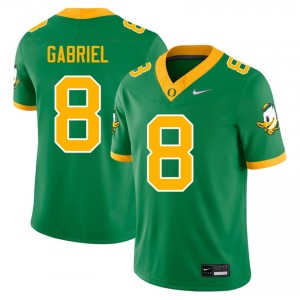 Dillon Gabriel #8 Oregon Ducks Jersey | Exclusive Green College Football Men Stitched 88904605
