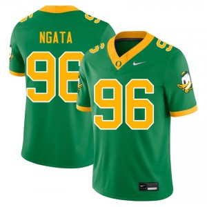 #96 Haloti Ngata Oregon Ducks Green Jersey | Elite Stitched Men Player Football Gear 95818402