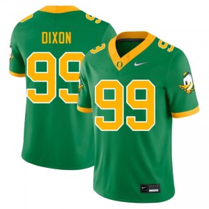 Green Markus Dixon #99 UO Ducks Jersey | Men High School Football Fresh Stitched 39687202