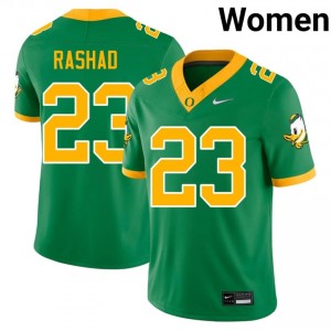 Green Ahmad Rashad #23 UO Jersey | Women High School Football Limited Embroidery 61757396