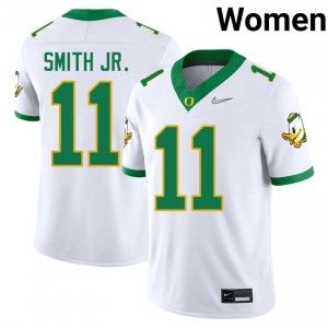White Akili Smith Jr. #11 UO Jersey | Women High School Football Moisture Wicking Stitch 76854420