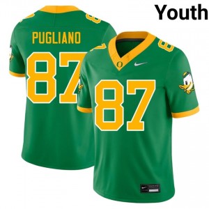 Green A.J. Pugliano #87 UO Jersey | Youth High School Football Fresh Swen 22411148