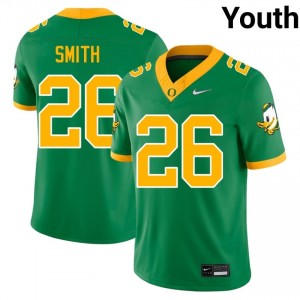 #26 Brandon Smith UO Ducks Green Jersey | Elite Swen Youth Player Football Gear 66383360