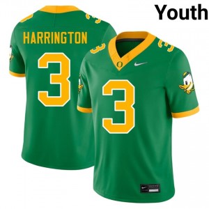 #3 Joey Harrington Ducks Green Jersey | Elite Swen Youth Player Football Gear 25401866
