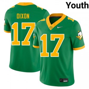 Green Markus Dixon #17 Oregon Jersey | Youth High School Football Fresh Swen 49733492